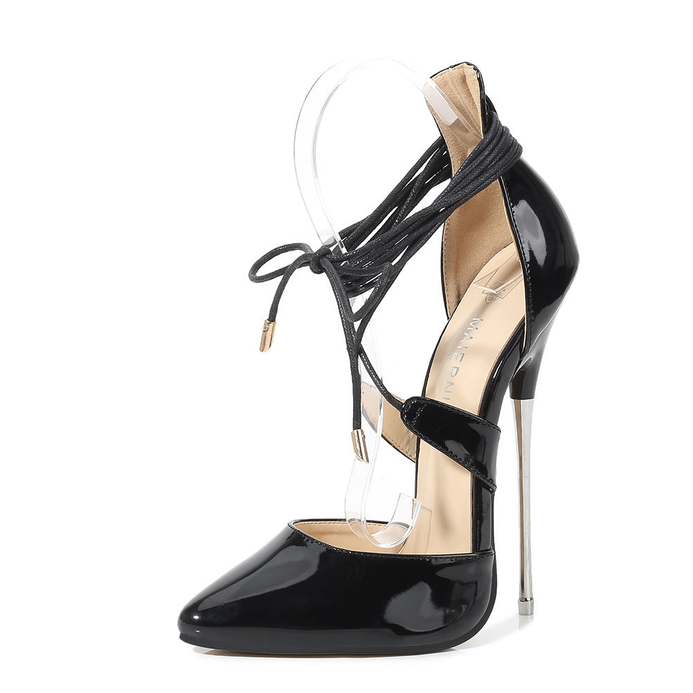 Elegant Lace High Heels for Women - Chic & Modern
