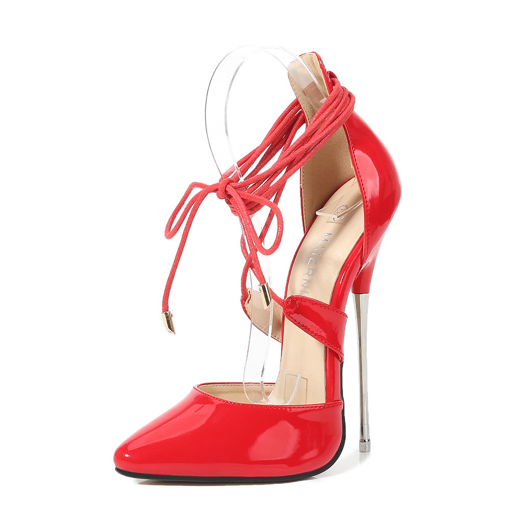 Elegant Lace High Heels for Women - Chic & Modern